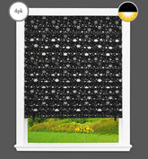 Original Paper Blackout Printed Shades - Stars - 4 Pack - 36" W x 72" L