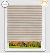 Original Paper Light Filtering Shades - Natural - 4 Pack