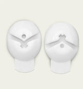 Simple Slide Inside Mount Roller Shade Bracket - White - 2 Piece