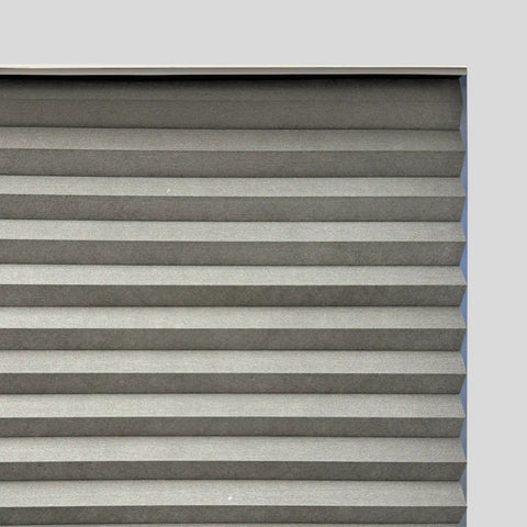 Easy Lift Fabric Cellular Light Filtering Shade - Gray