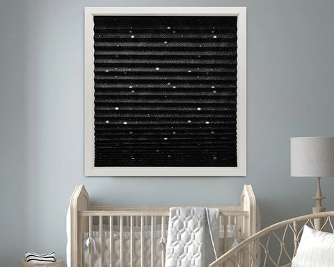 Original Paper Blackout Printed Shades - Galaxy - 4 Pack - 36" W x 72" L