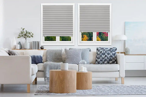 Original Paper Room Darkening Shades - Gray - 4 Pack